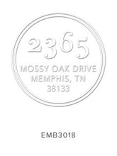 Load image into Gallery viewer, Custom Address Embosser 3018