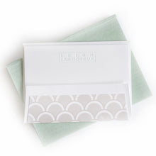 Load image into Gallery viewer, Petite Silk Stationery Box - Seafoam