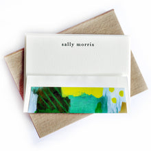 Load image into Gallery viewer, Petite Silk Stationery Box - Champagne