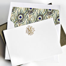 Load image into Gallery viewer, Petite Silk Stationery Box - Olive
