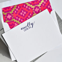 Load image into Gallery viewer, Petite Silk Stationery Box - Silver