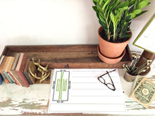 Load image into Gallery viewer, Ikat - Personalized Desk Pad
