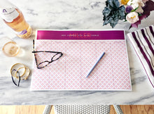 Load image into Gallery viewer, Ikat - Personalized Desk Pad
