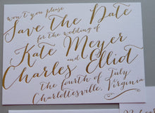 Load image into Gallery viewer, Kate - Haute Papier Luxe Deux Save the Date