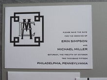 Load image into Gallery viewer, Therese - Haute Papier Luxe Deux Save the Date