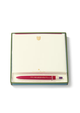 kate spade new york® yours sincerely pen and notecard set