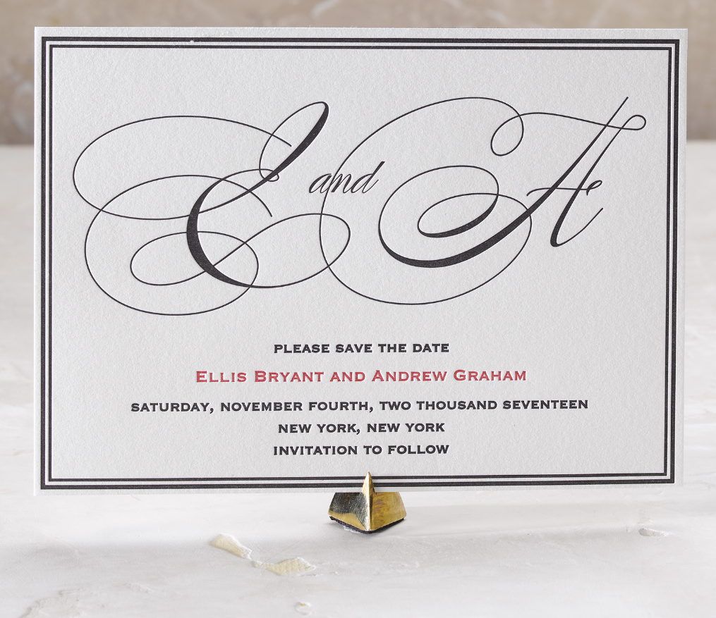 Ellis + Andrew Save the Date