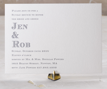 Load image into Gallery viewer, Jen + Rob