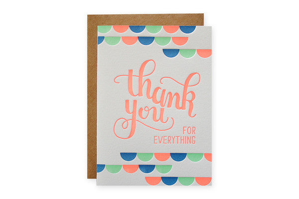 Thank you for everything