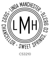 Load image into Gallery viewer, Custom Address Stamp CS3210