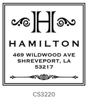 Load image into Gallery viewer, Custom Address Stamp CS3220