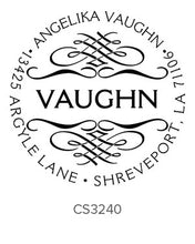 Load image into Gallery viewer, Custom Address Stamp CS3240