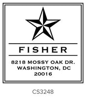 Load image into Gallery viewer, Custom Address Stamp CS3248