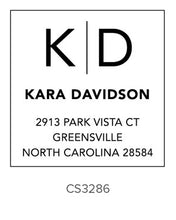 Load image into Gallery viewer, Custom Address Stamp CS3286