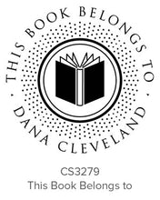 Load image into Gallery viewer, Custom Book Lovers Stamp CS3279