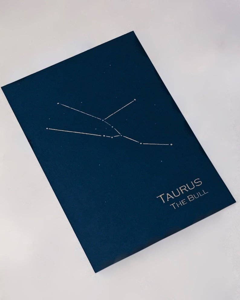 Taurus Constellation Zodiac Art Print
