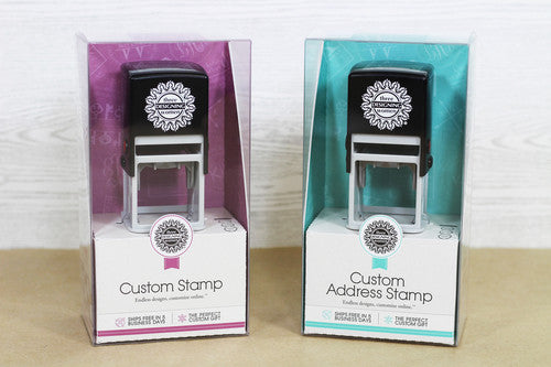 Custom Stamp Gift Box – Paper & Pearl