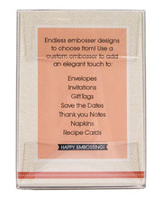 Load image into Gallery viewer, Custom Embosser Gift Box