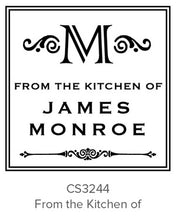 Load image into Gallery viewer, Custom Kitchen + Craft Stamp CS3244
