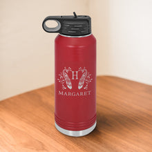 Load image into Gallery viewer, Monogrammed Water Bottle - 32 oz