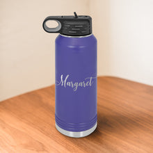 Load image into Gallery viewer, Monogrammed Water Bottle - 32 oz
