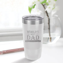 Load image into Gallery viewer, World's Best Dad 20oz Tumbler