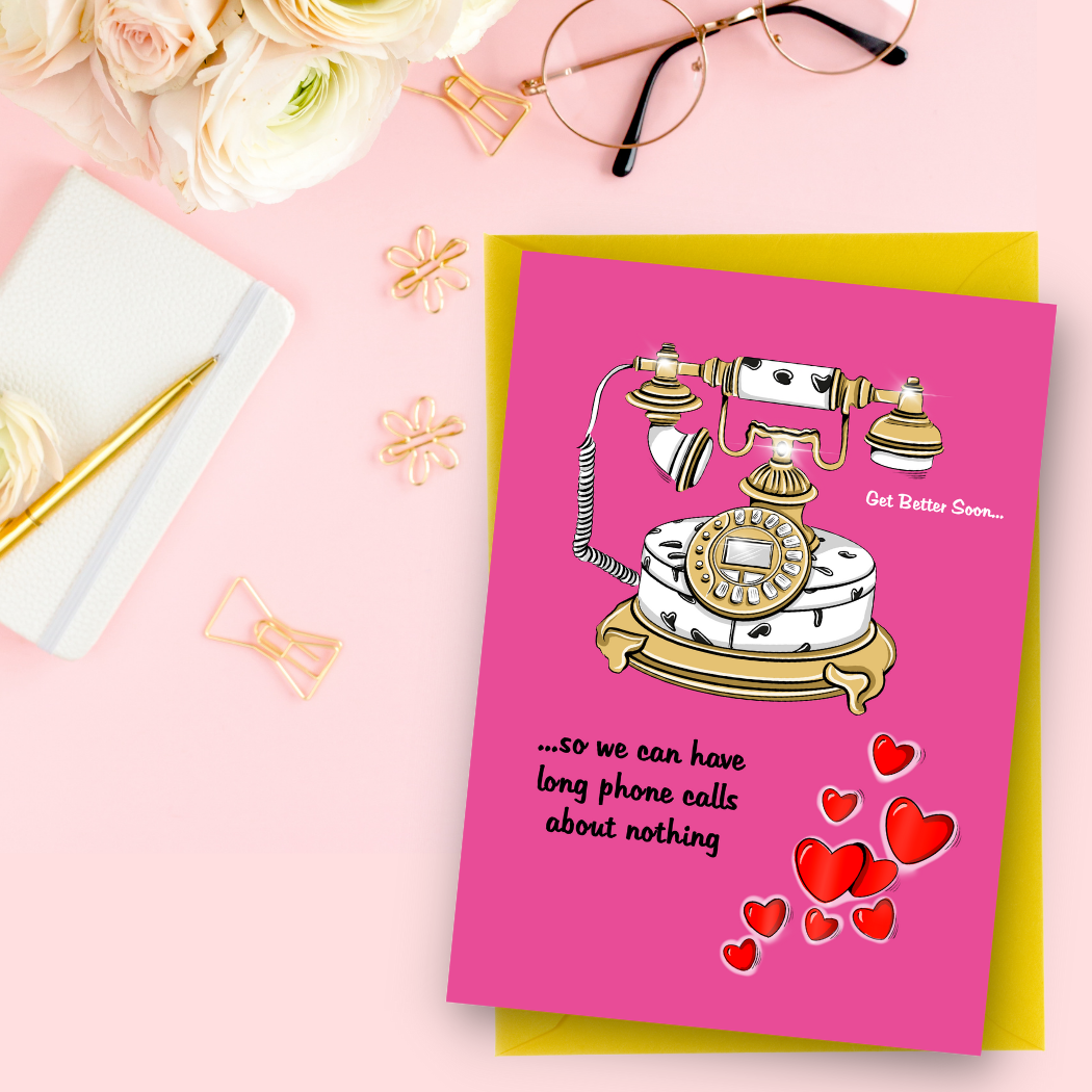 Get Well Greeting Card