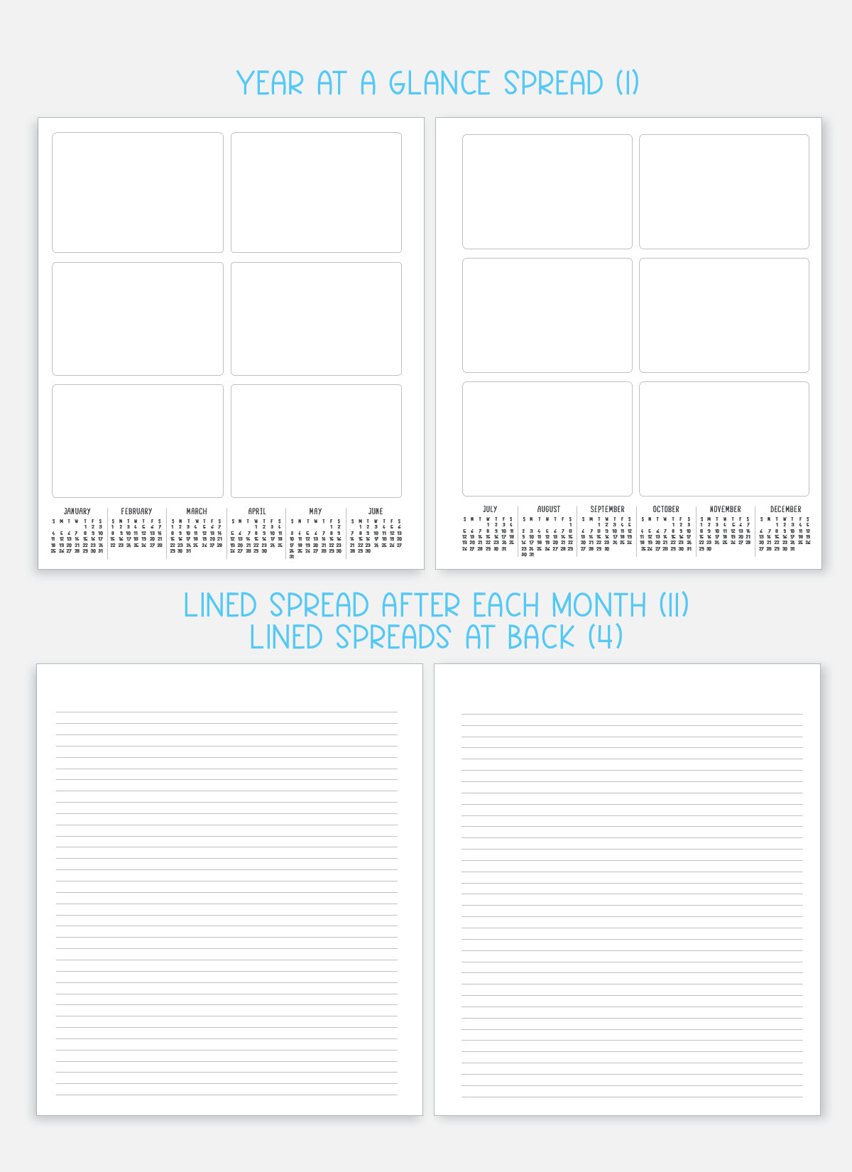 2026 Planner - Vertical Layout, Spiral Bound - "Sorrento" (#301)