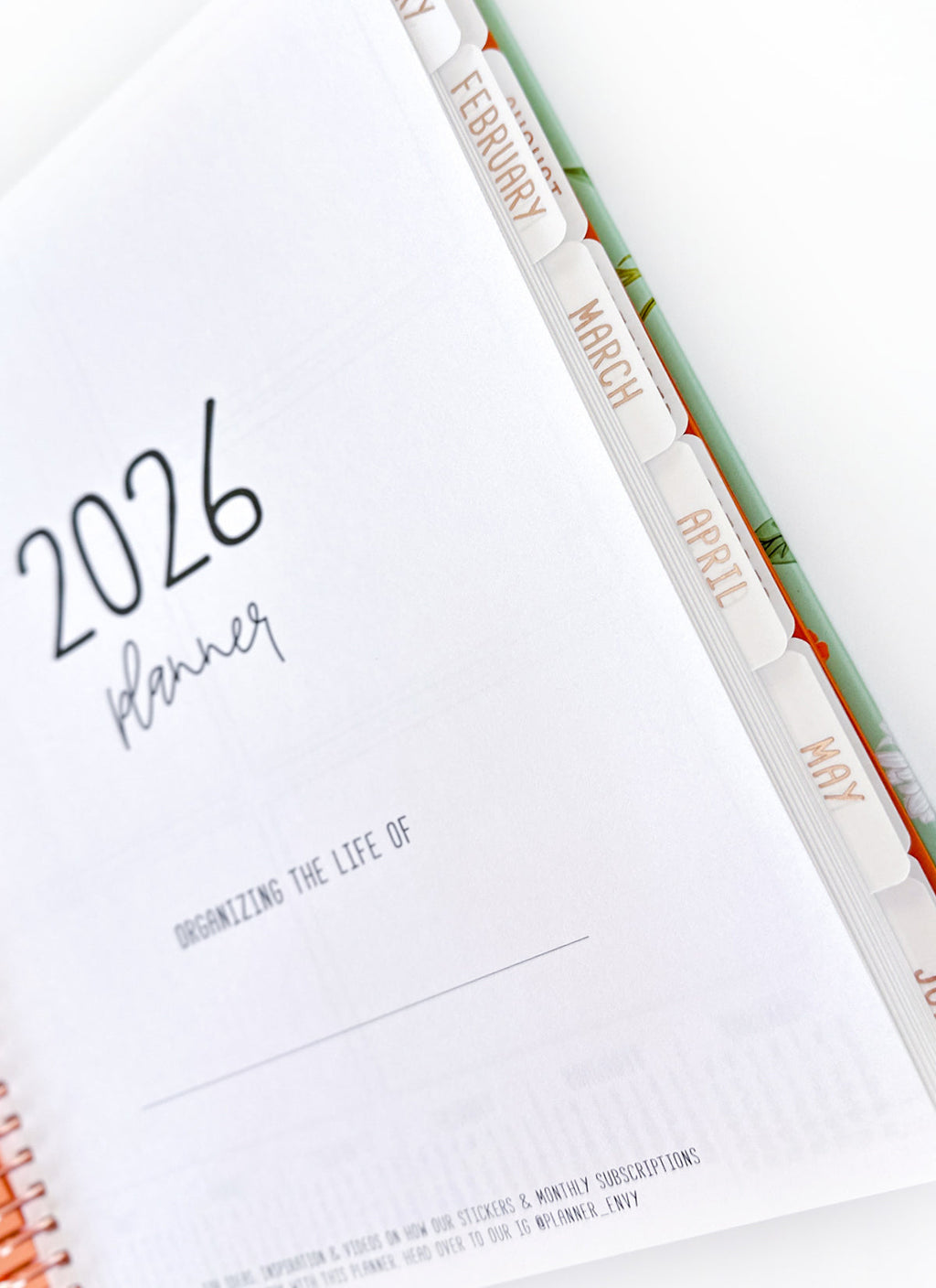 2026 Planner - Signature Layout, Spiral Bound - "Enchanted" (#205)