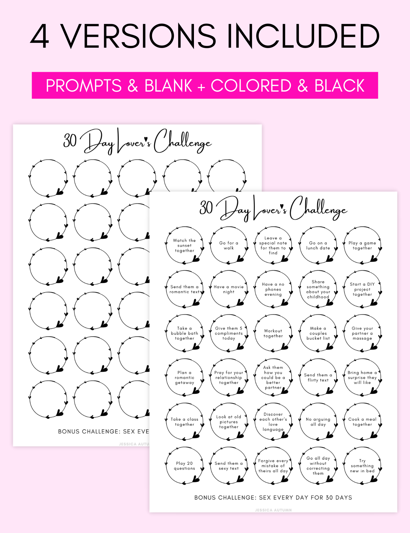 30 Day Lover's Challenge