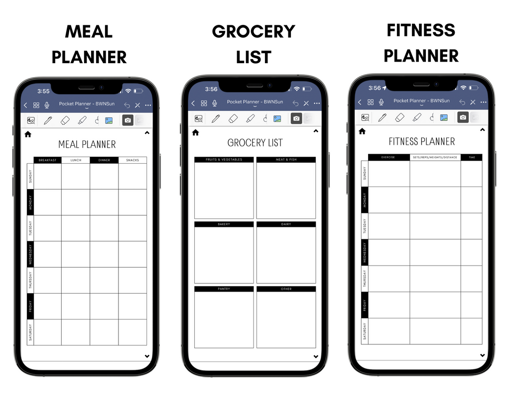 Digital Phone Planner Neutral