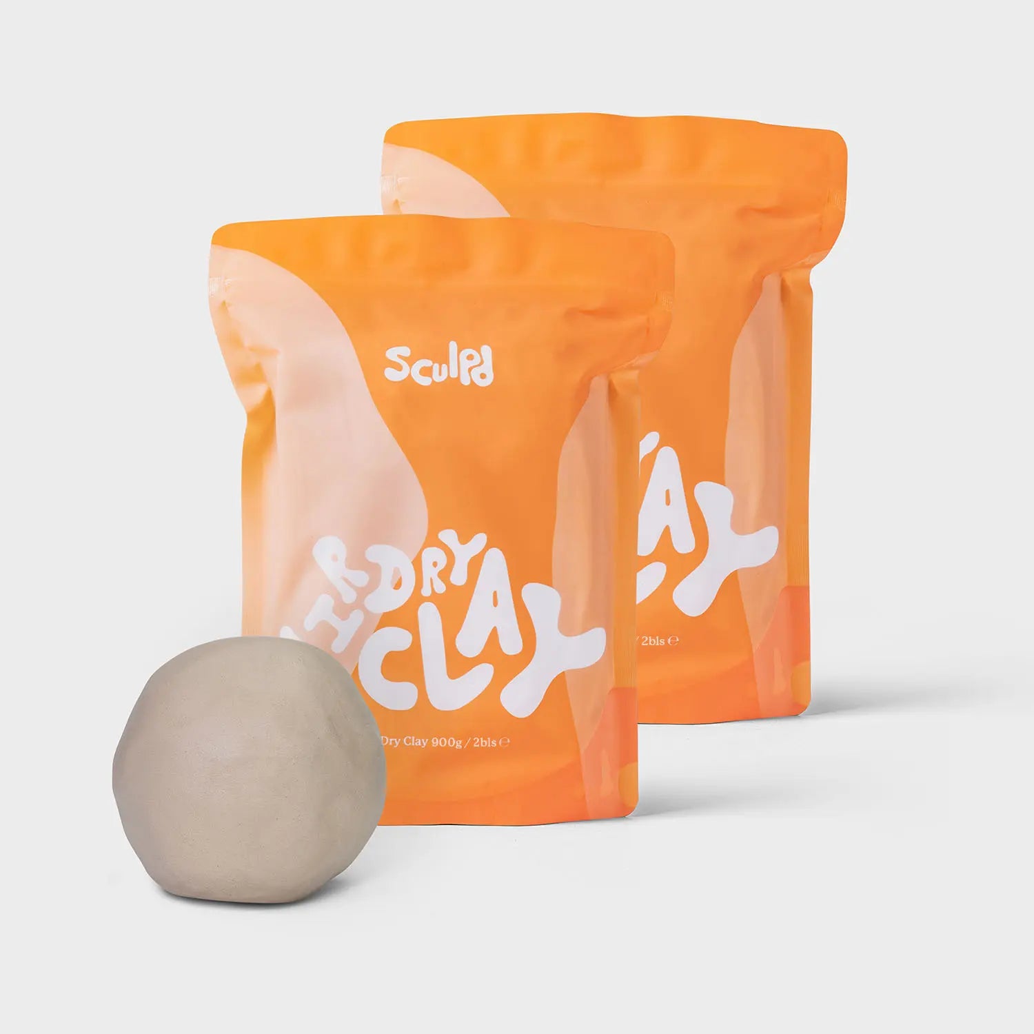 2lbs Air-Dry Clay Bag