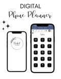 Digital Phone Planner Black