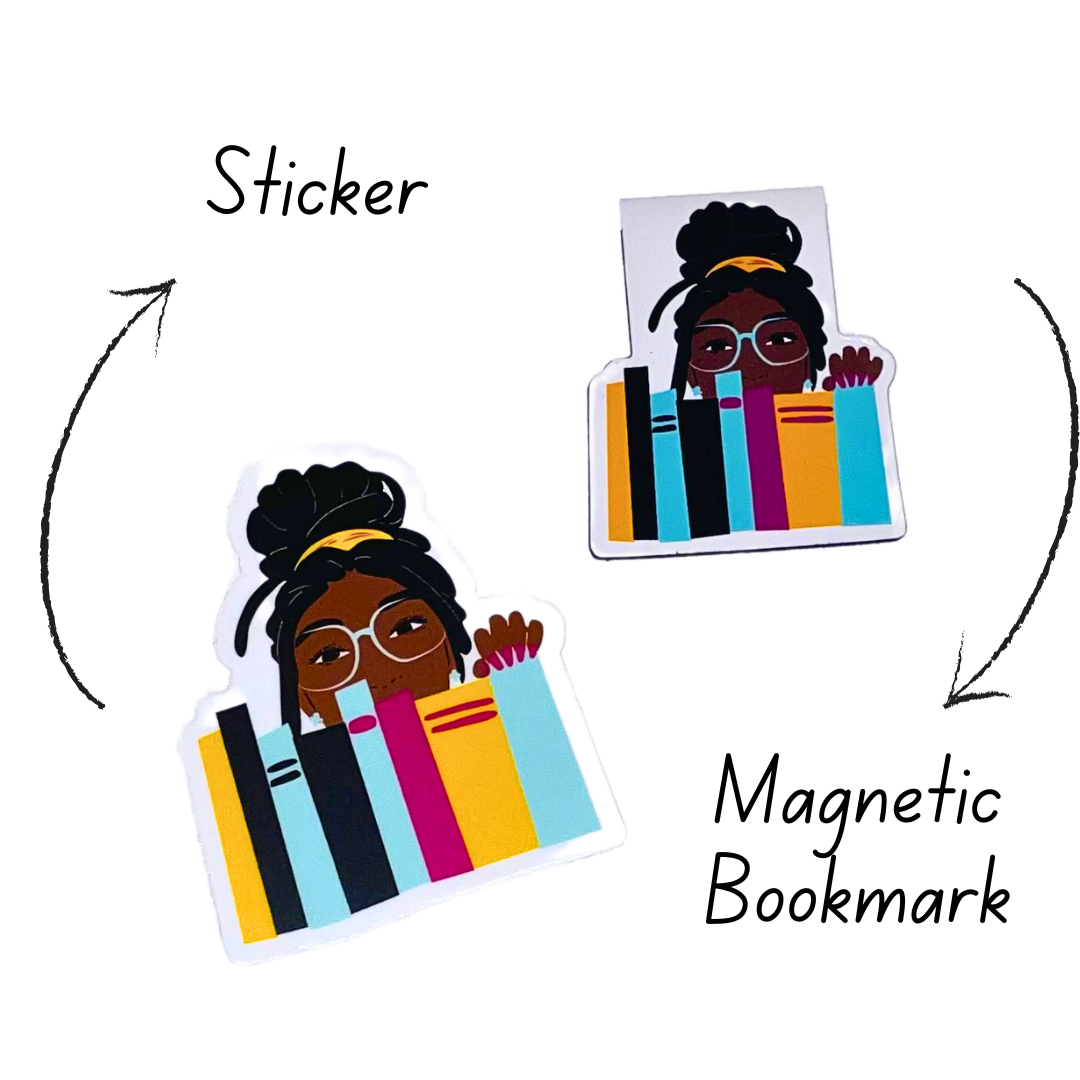 Bookshelf Magnetic Page Marker