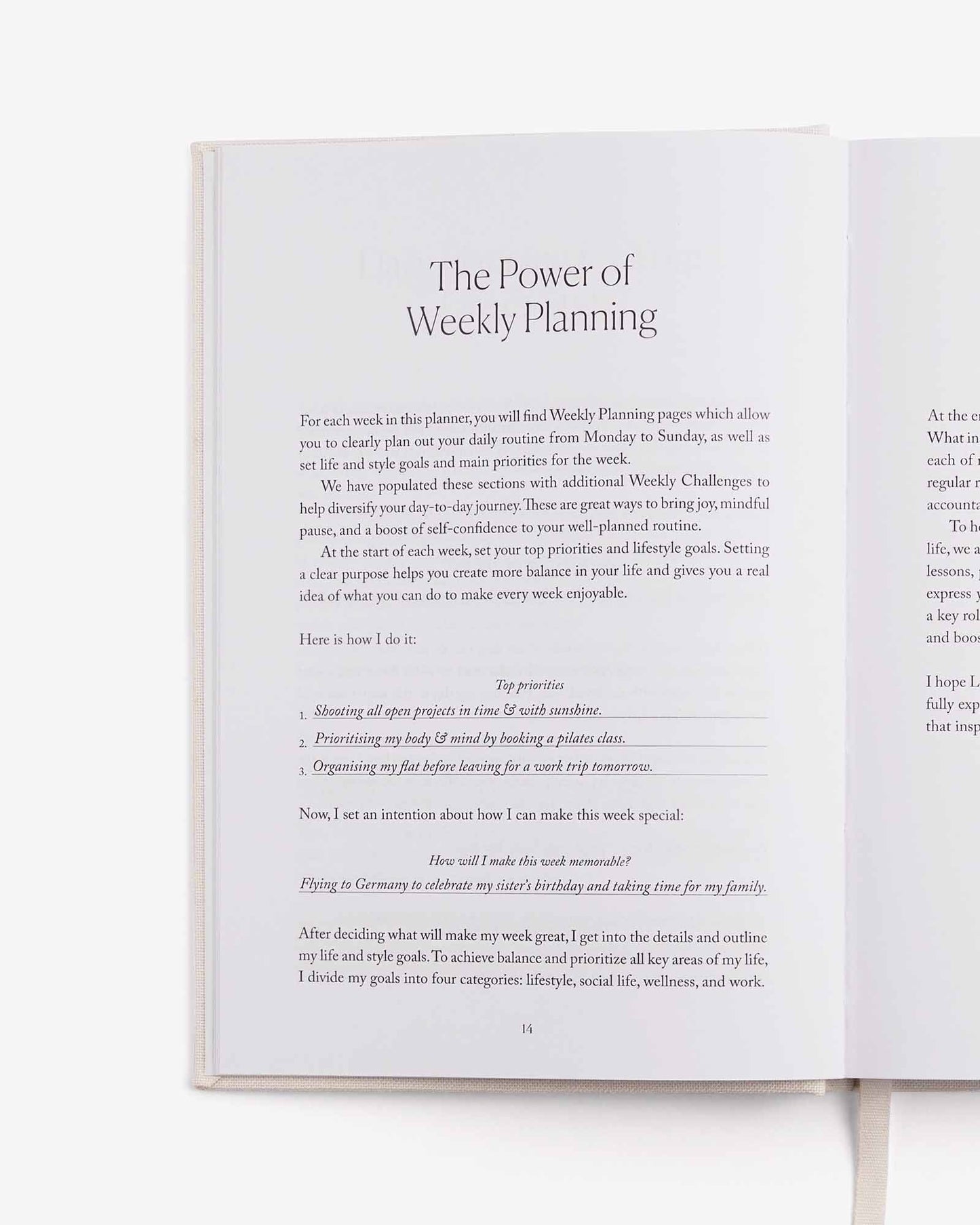 LIFE&Style Planner - Off-White