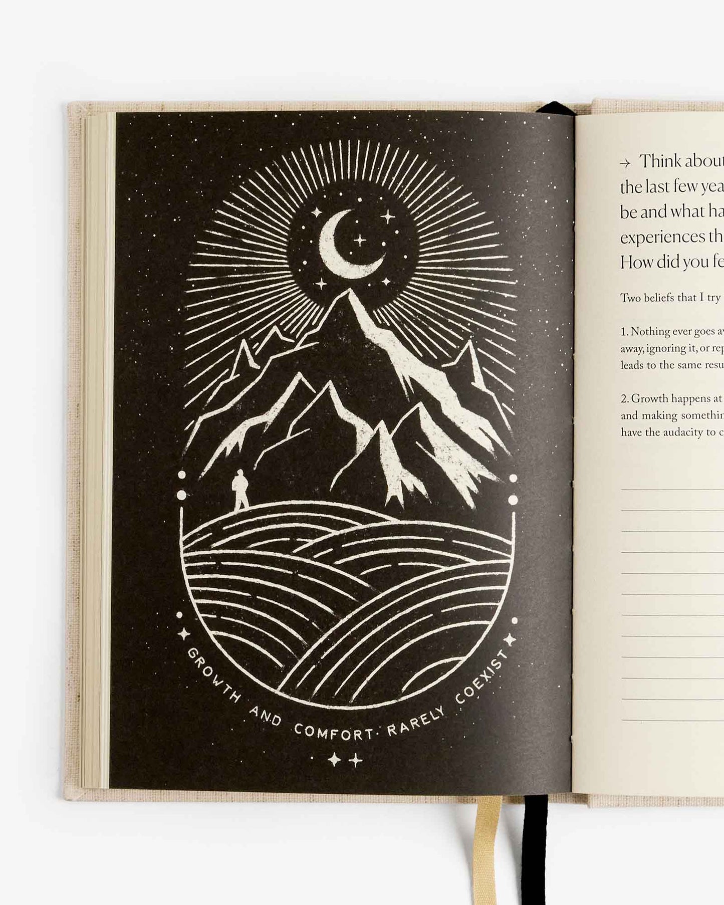 Notes to Mindfulness Journal - Linen