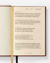 Load image into Gallery viewer, Notes to Mindfulness Journal - Sunset Orange
