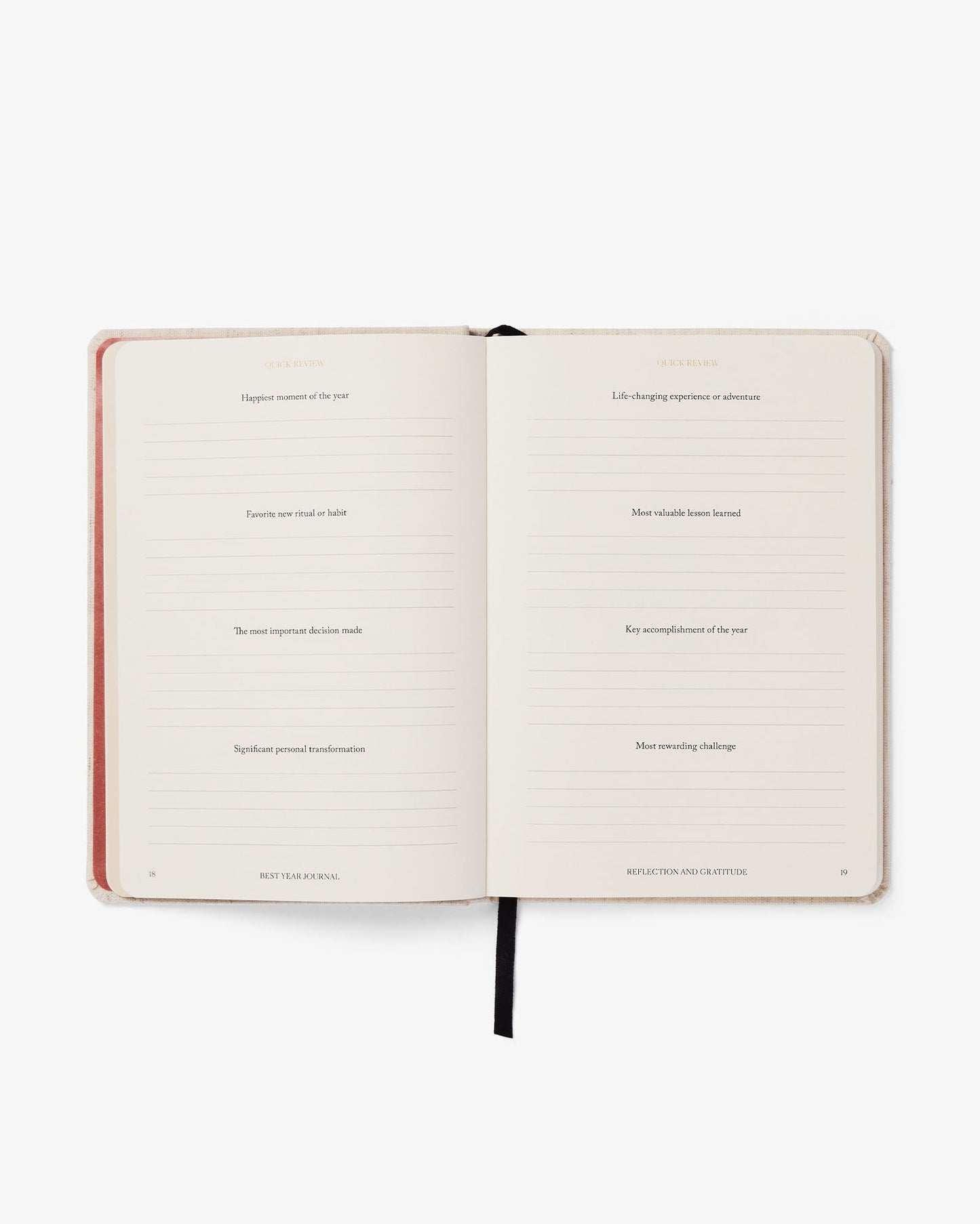 Best Year Journal - Pink