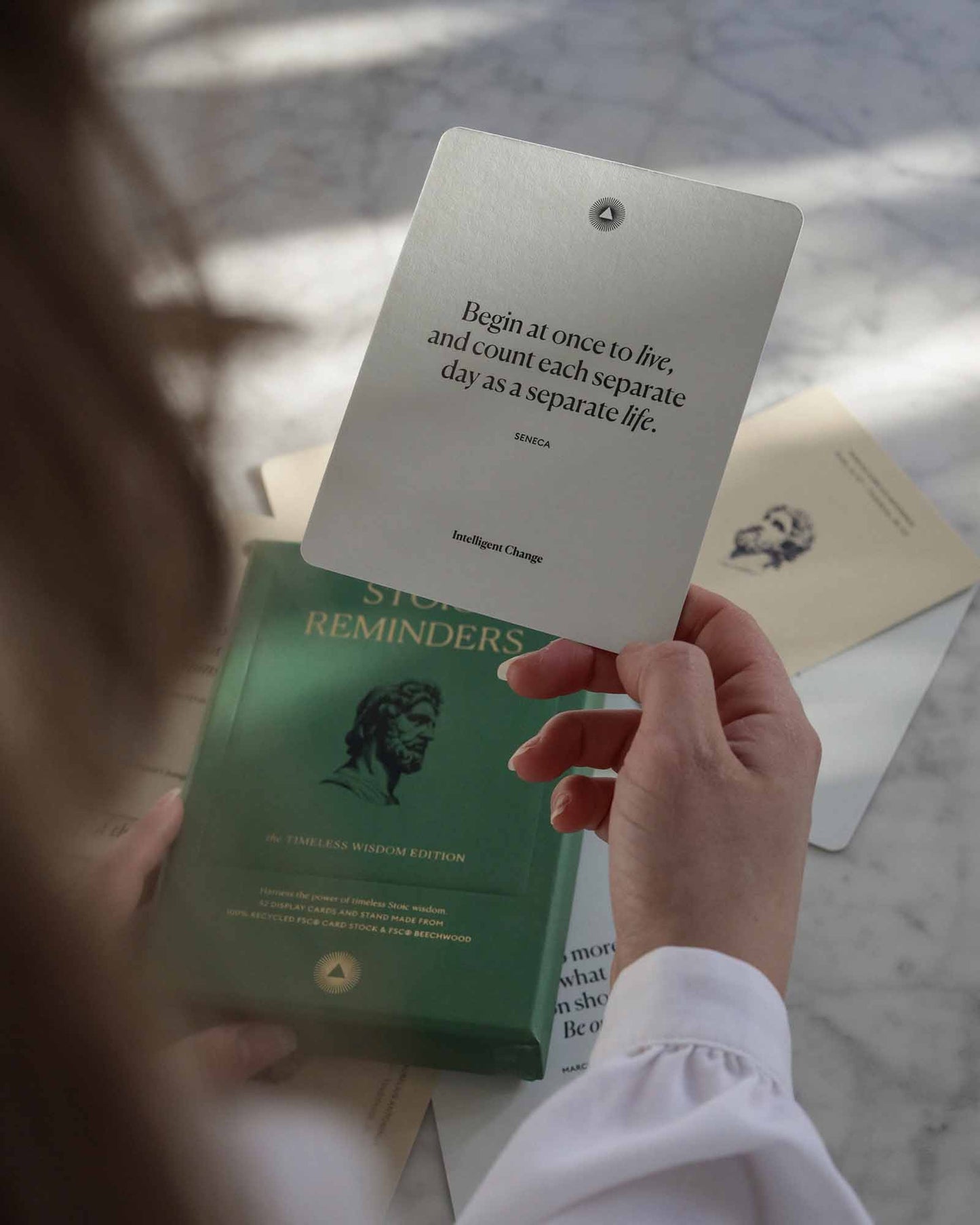 Stoic Reminders Quote Cards
