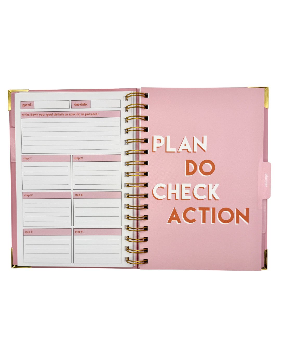 The Ultimate Goal Planner | Undated Weekly & Daily Planner | Goal Setting Planner