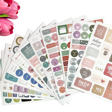 Load image into Gallery viewer, 12 Sheets Functional Sticker Set for Planners
