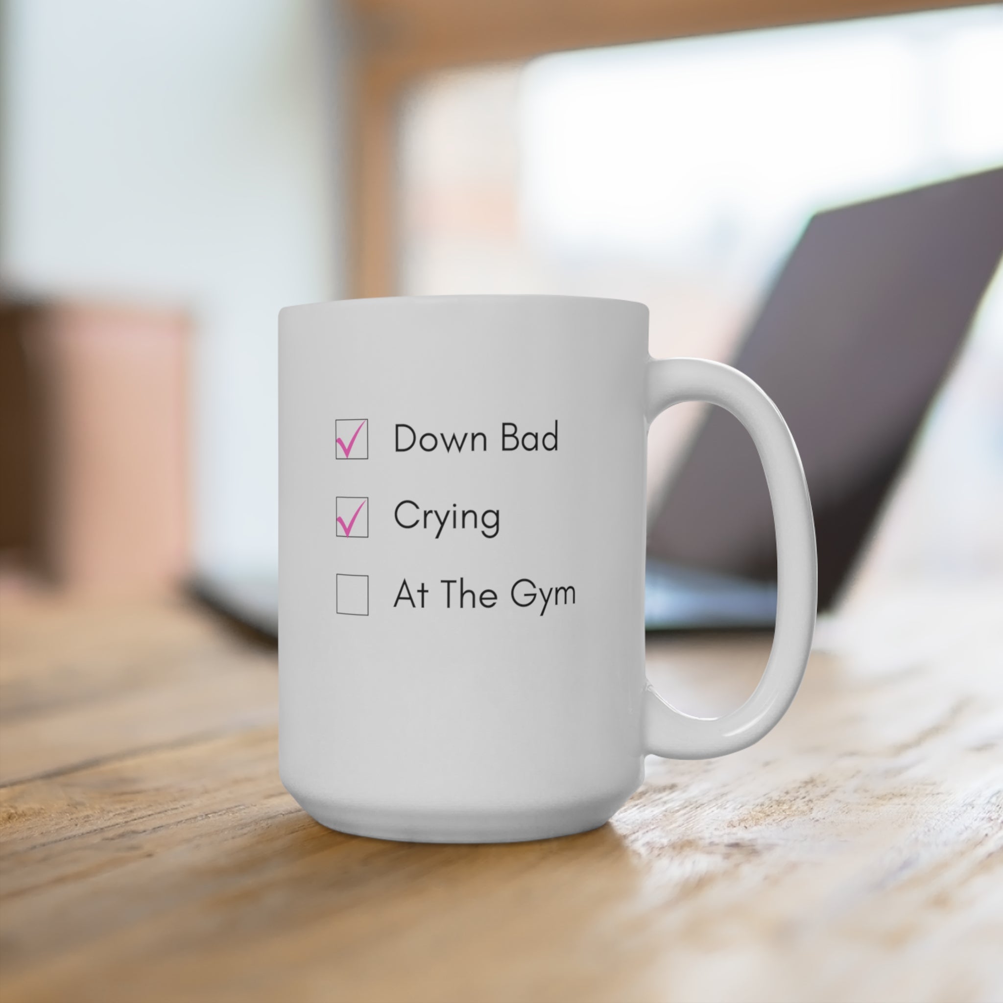 Down Bad Mug - 15oz Ceramic
