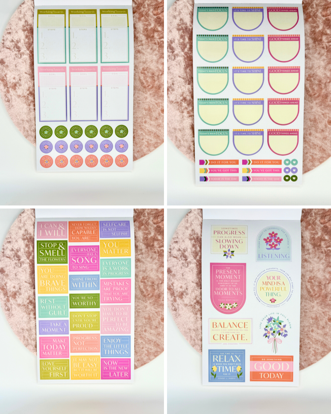 Sticker Book - Wellness Edit Planner Sticker