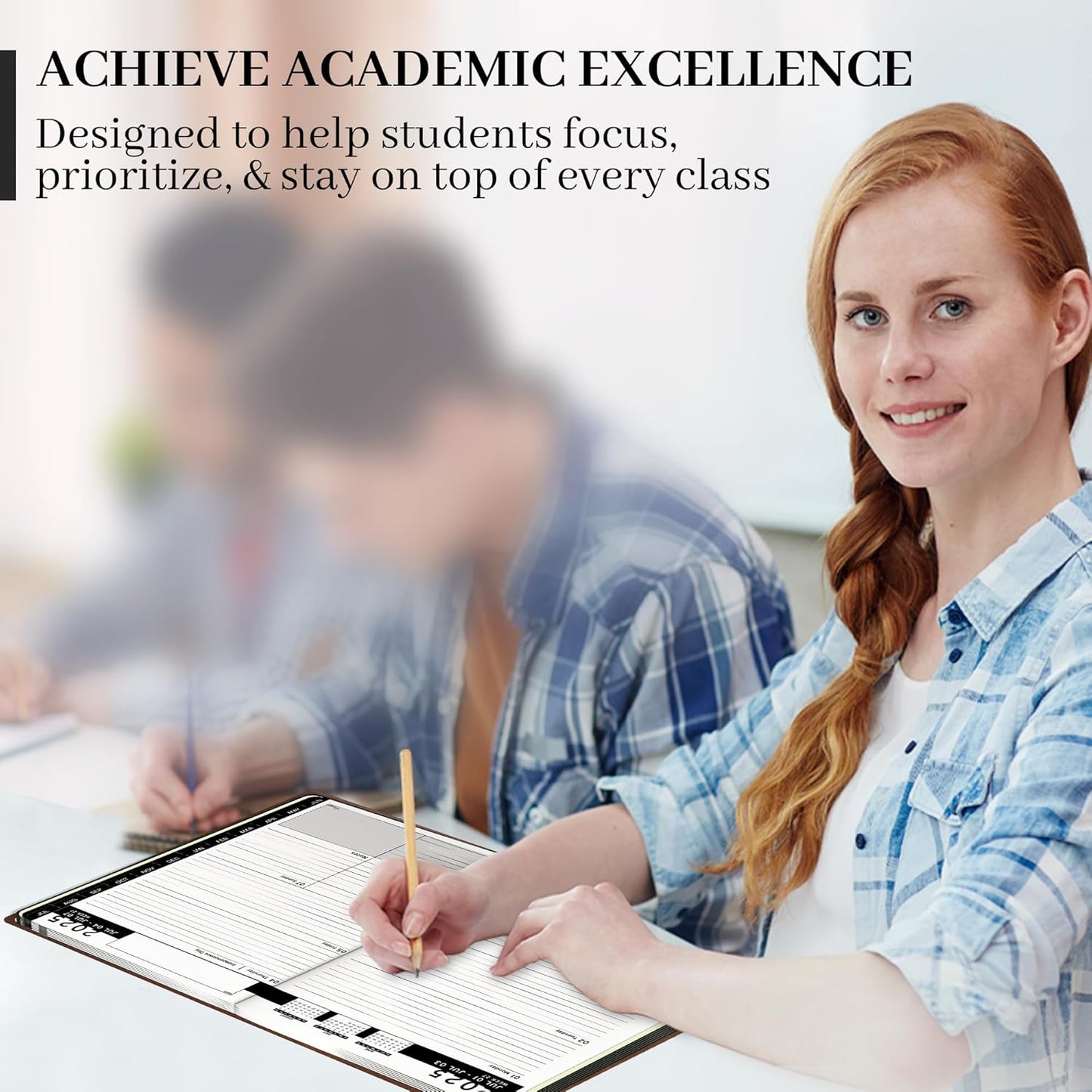 Leather Planner Jun 2025 - Jul 2026