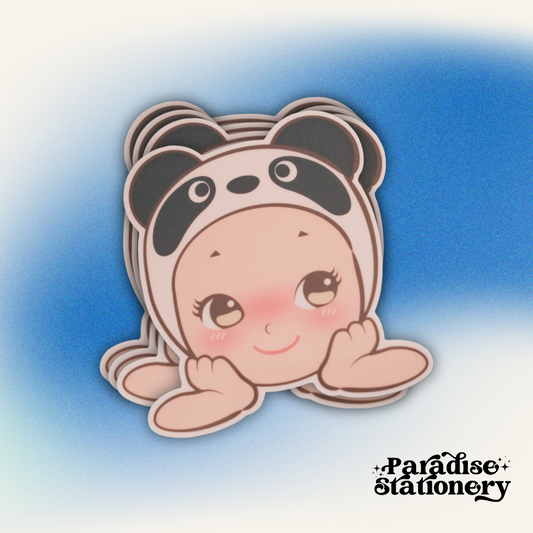 Panda Angel - Vinyl Sticker