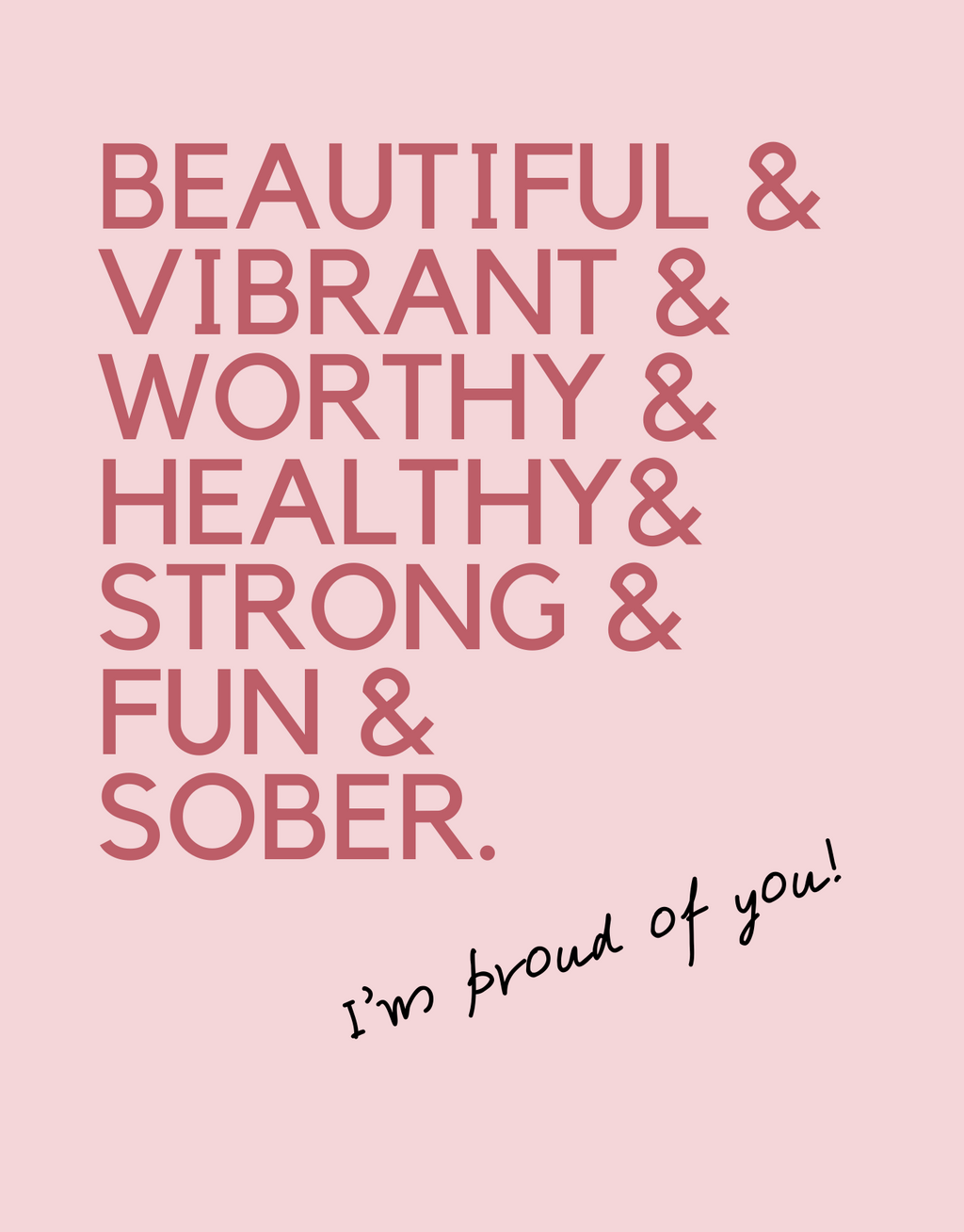 & Sober