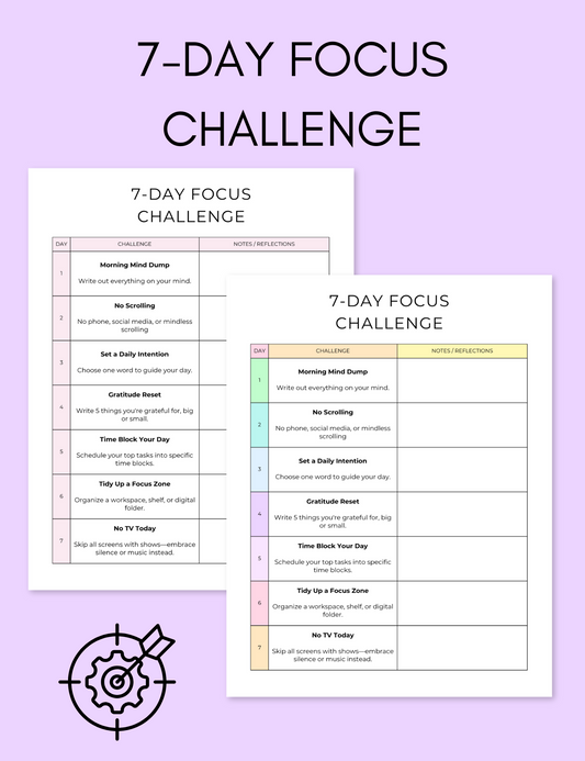 7-Day Focus Challenge