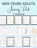 Adults New Years Activity Pack