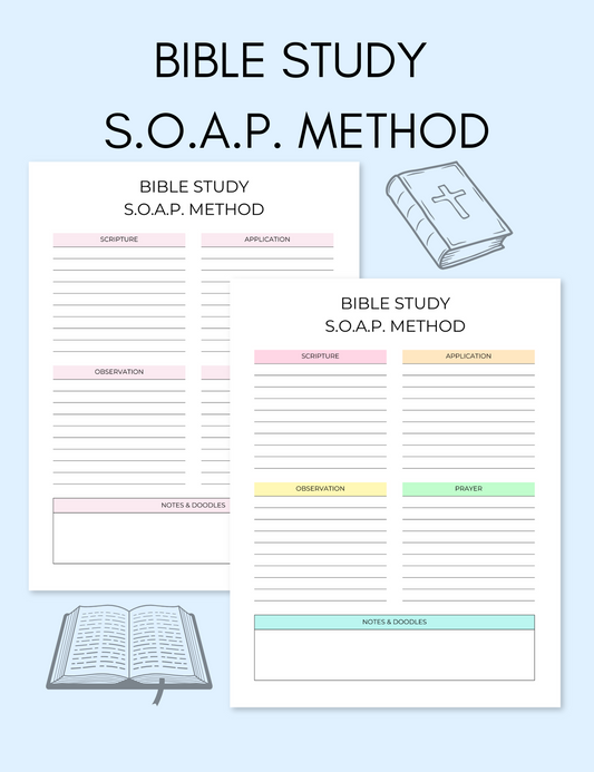 Bible Study S.O.A.P Method