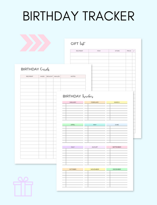 Birthday Tracker